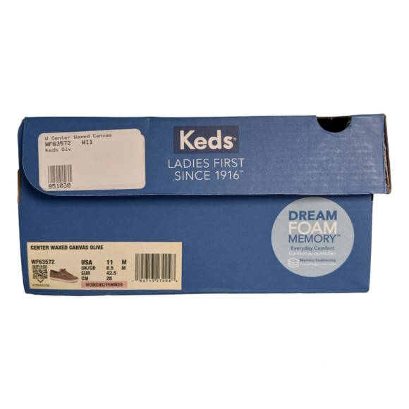 NWT | Keds Women's Center Waxed Canvas Sneaker shoes | US 11 - Picture 9 of 9